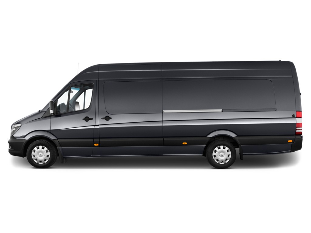 Black Mercedes Sprinter Van